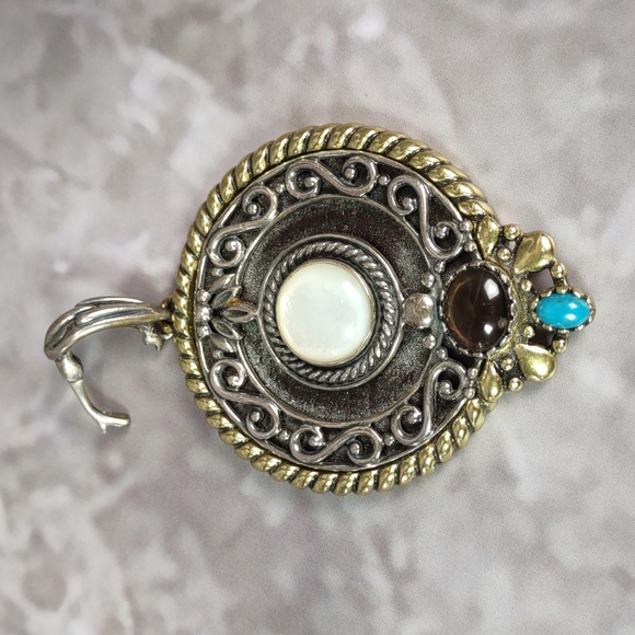 Carolyn Pollack Relios Black Onyx Necklace w/Enhancer Pendant - Picture 6 of 11